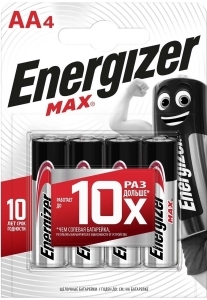 Батарейка Energizer MAX АА ВР4