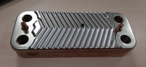 Вторичный Теплообменник 12 пластинчатый на Viessmann Vitopend WH1B(14см)