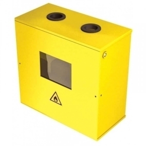 Ящик для счетчика желтый ШГС 10-2 (280мм)