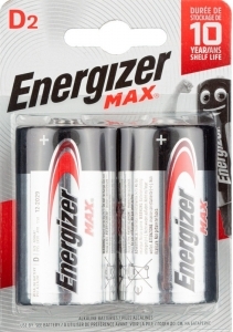 Батарейка Energizer MAX D ВР2