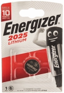 Батарейка Energizer Lithium CR2025 FSB1
