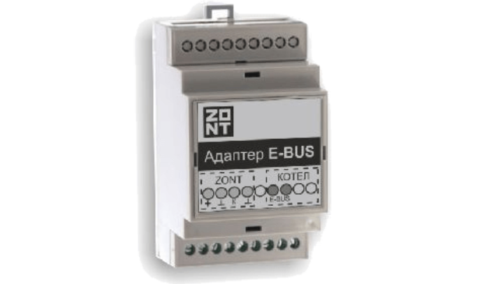 Адаптер E-BUS для термостата ZONT Smart (DIN)