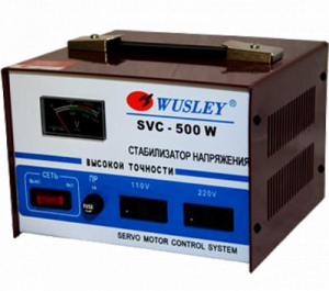 Стабилизатор напряжения WUSLEY SVC-500W